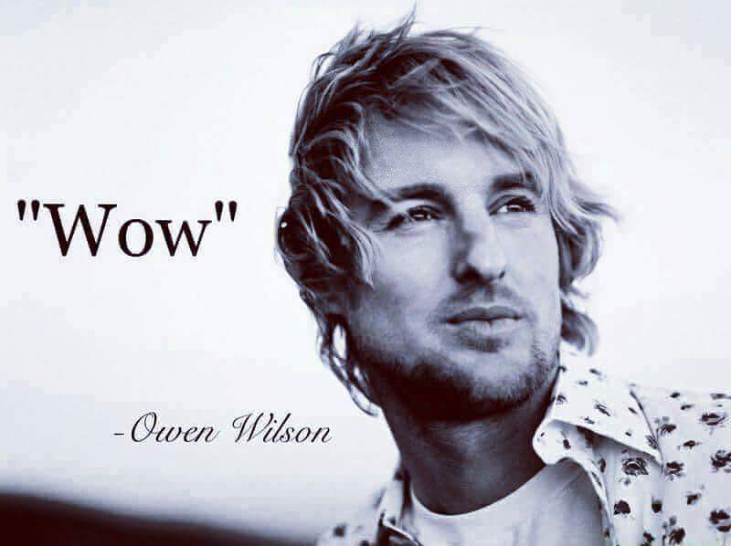 owen wilson wow - "Wow" Owen Wilson