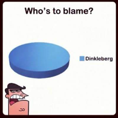 meme dinkleberg timmy turner - Who's to blame? Dinkleberg