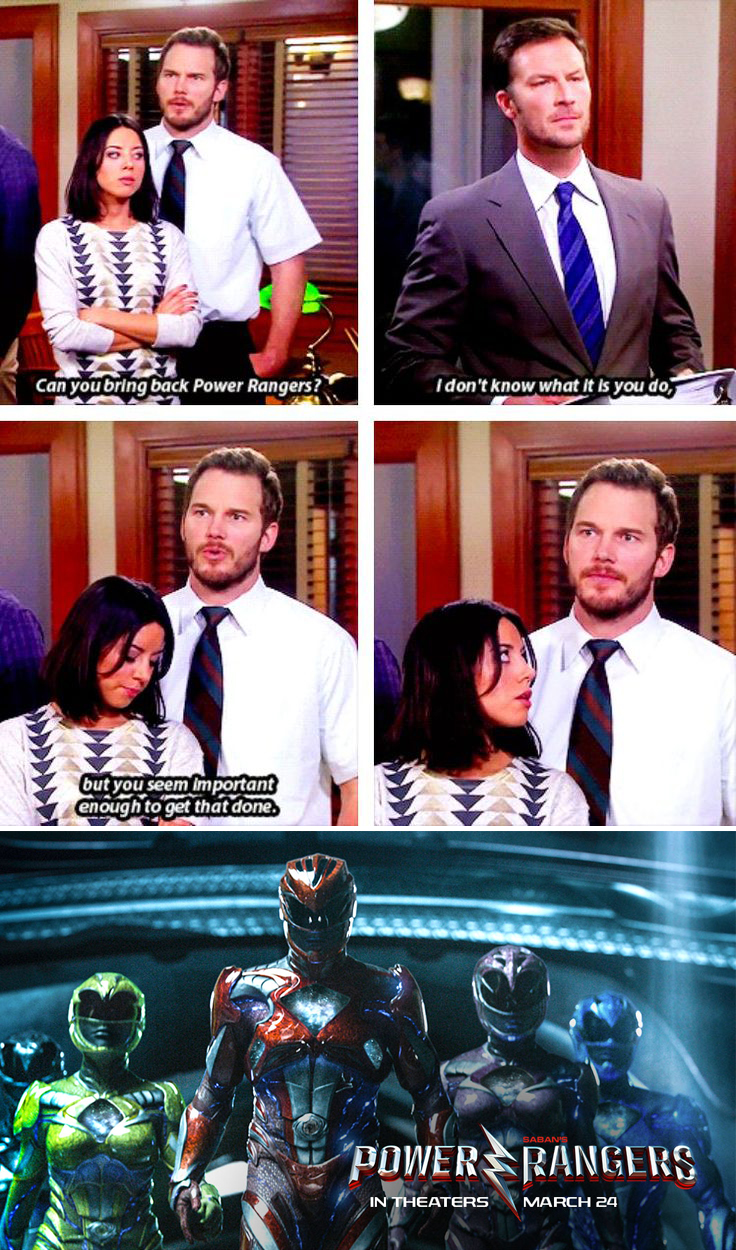 parks and rec best moments - W444048 I don't know what it du you do w Power Rangers N Th