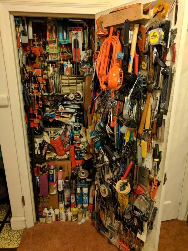 tools closet