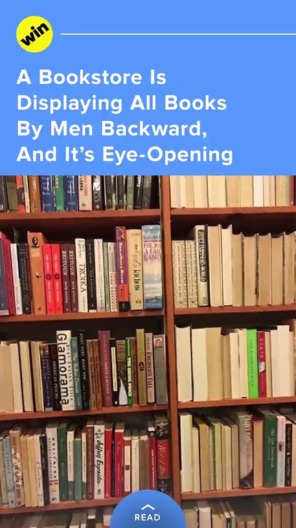 library science - win A Bookstore Is Displaying All Books By Men Backward, And It's EyeOpening Ndolz Untilyond Toun Troika Glamorama le the End Read