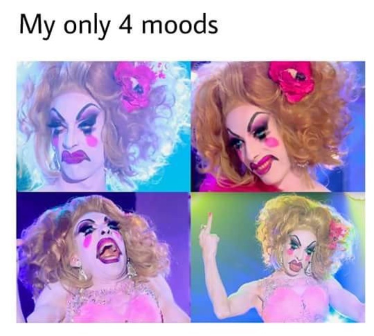 clown - My only 4 moods
