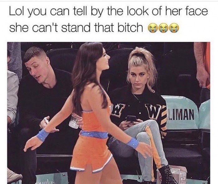dank memes funny memes - Lol you can tell by the look of her face she can't stand that bitch 000 W Liman ouglas