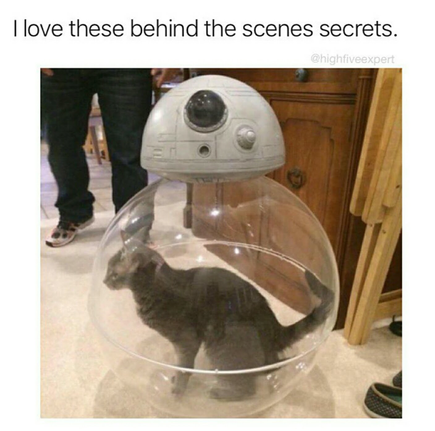 bb 8 really works - I love these behind the scenes secrets.