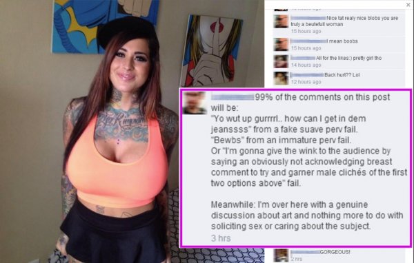 neckbeard fedora cringe - Nice arealy nice blobs you are a betul woman All for the las pred the Back hurt?? Lol 12 hours ago 99% of the on this post will be "Yo wut up gurrrrl how can I get in dem jeanssss" from a fake suave perv fail. Bewbs from an immat