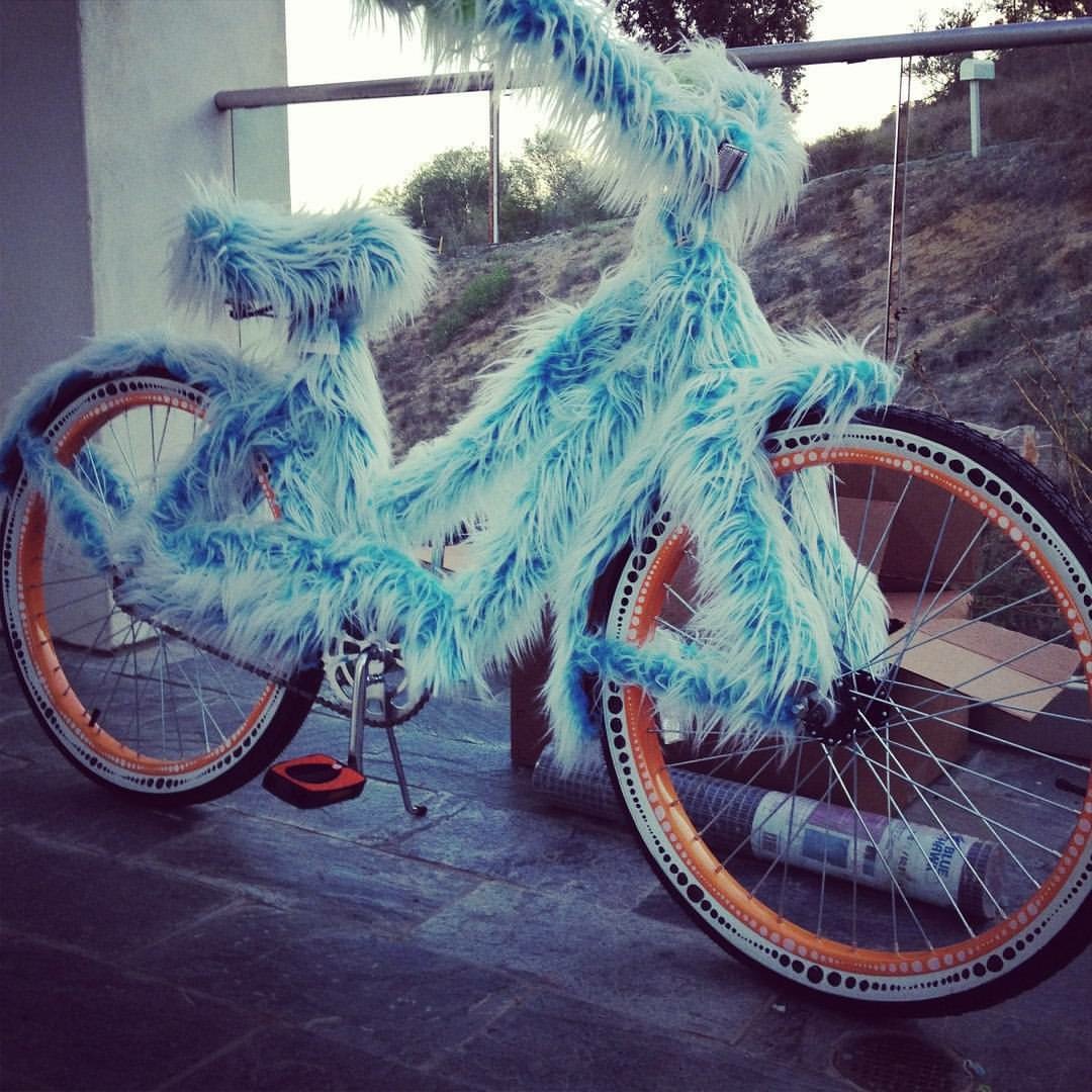 burning man bike decorations - Oooo