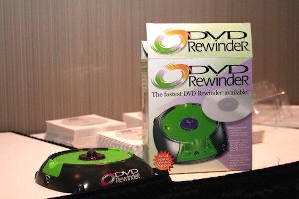 idiotic products - Dvd Rewinder Dvd Rewinder The fastest Dvd Rewinder available!