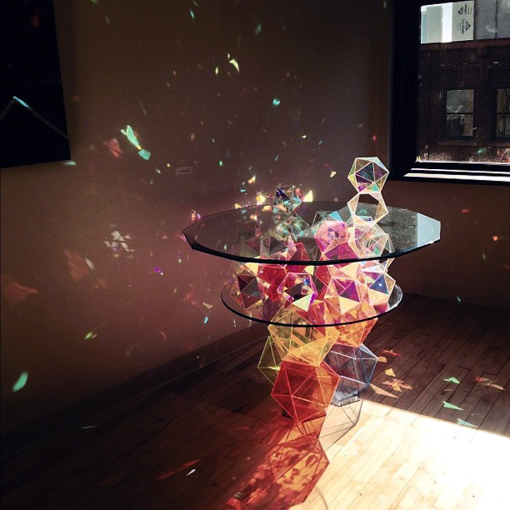 light reflection table