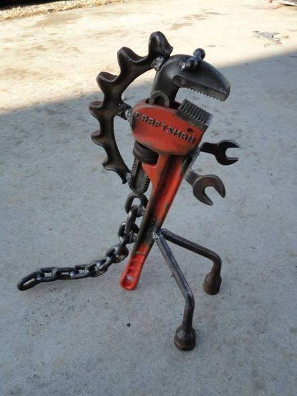 welded tool art