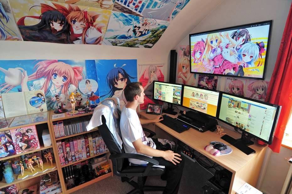 anime fan room