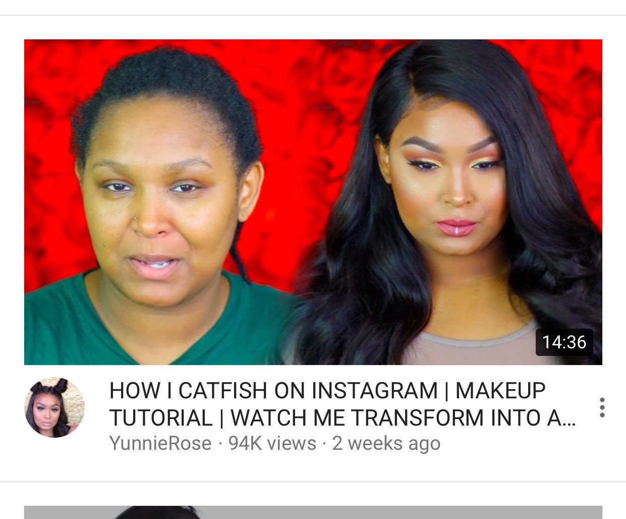 black hair - How I Catfish On Instagram | Makeup Tutorial | Watch Me Transform Into A... YunnieRose 94K views 2 weeks ago