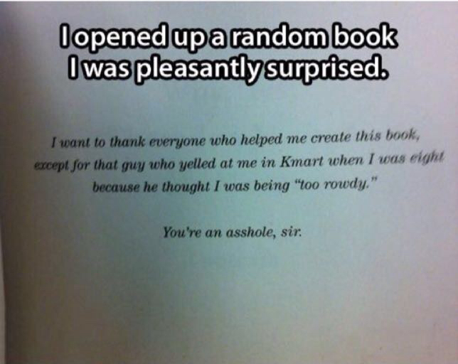 gunbound season 2 - I opened up a random book I was pleasantly surprised. I want to thank everyone who helped me create this book, except for that guy who yelled at me in Kmart when I was eight because he thought I was being "too rowdy." You're an asshole