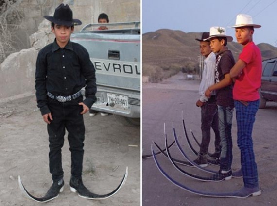 mexican pointy boots