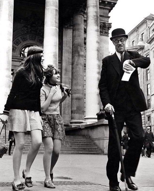 A culture clash in London, 60s