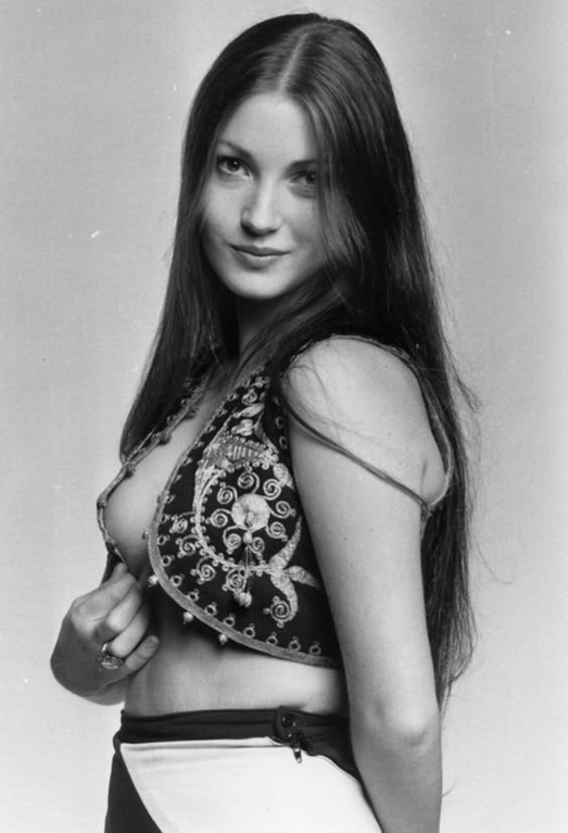 Jane Seymour in a publicity photo from the James Bond movie, "Live And Let Die"... (circa 1973)
