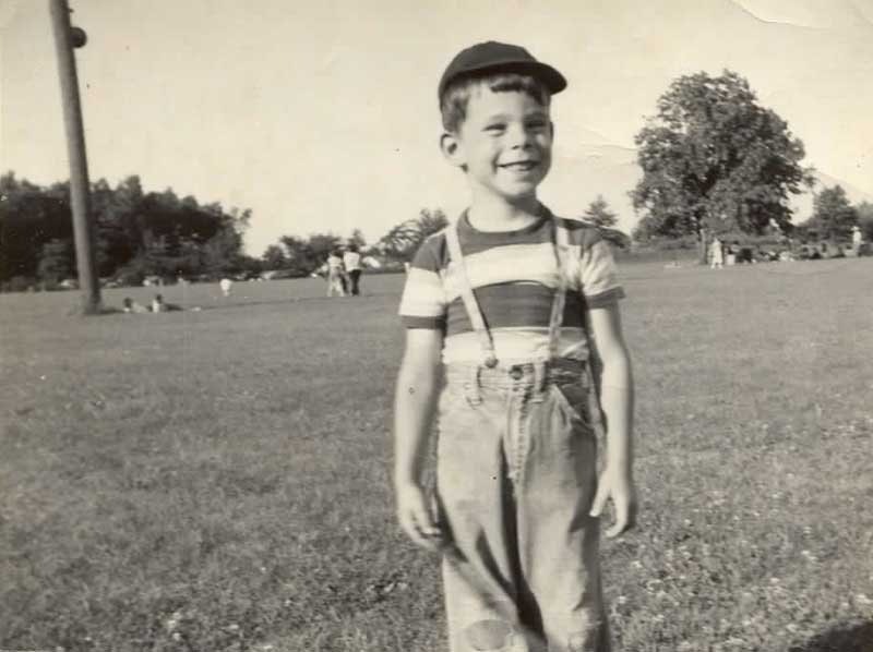 4-year-old Stephen King circa 1952