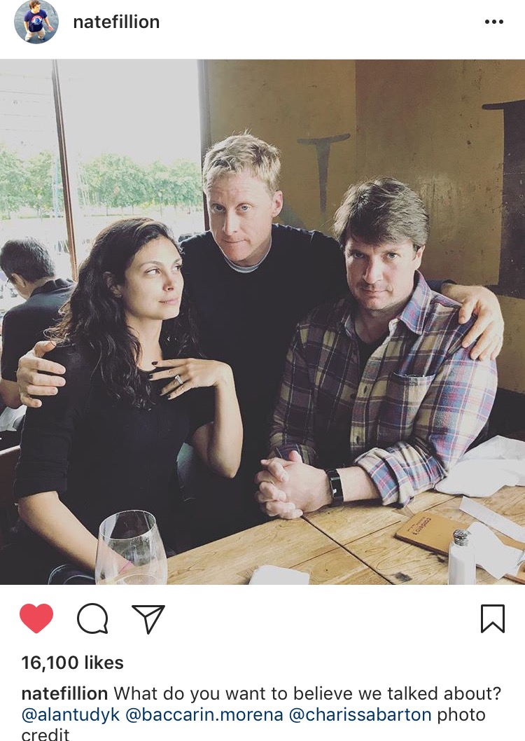 Firefly cast tweets asking you what you'd imagine they talked about.