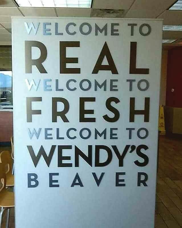 banner - Welcome To Real Welcome To Fresh Welcome To Wendy'S Beaver