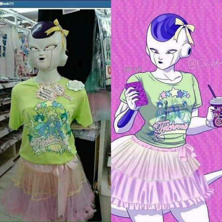 frieza girl clothes