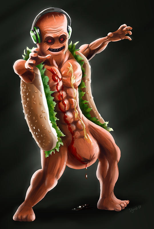 realistic snapchat hot dog