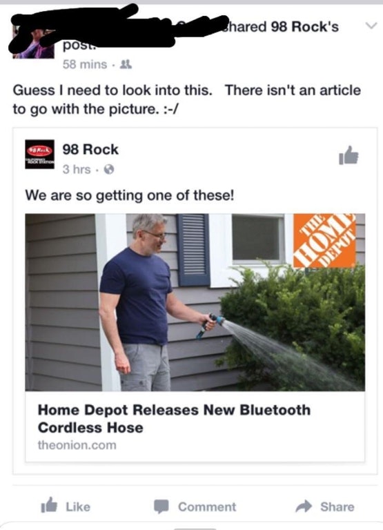 home depot bluetooth hose - hared 98 Rock's post. 58 mins. Guess I need to look into this. There isn't an article to go with the picture. Srr 98 Rock 3 hrs. We are so getting one of these! Thi Depot Home Depot Releases New Bluetooth Cordless Hose theonion