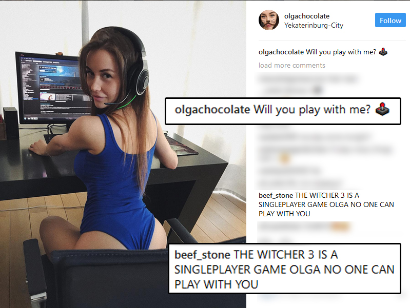 hot girls in call of duty - olgachocolate YekaterinburgCity olgachocolate Will you play with me? load more olgachocolate Will you play with me? beef_stone The Witcher 3 Is A Singleplayer Game Olga No One Can Play With You beef_stone The Witcher 3 Is A Sin