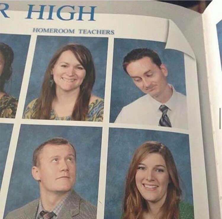 funny teacher yearbook - R High Homeroom Teachers