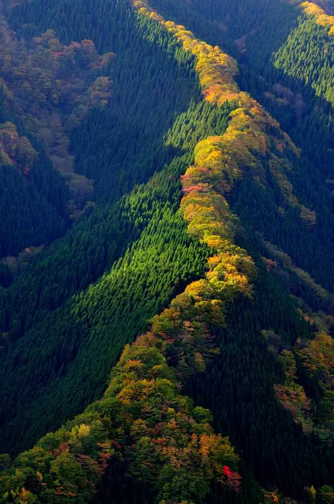 tenkawa mountain japan