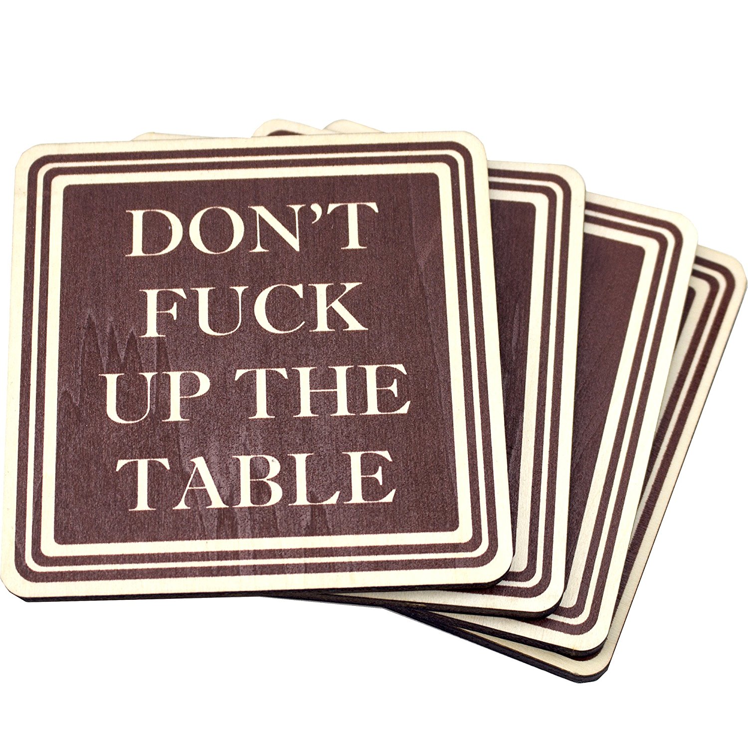 cool product label - Dont Fuck Up The Table