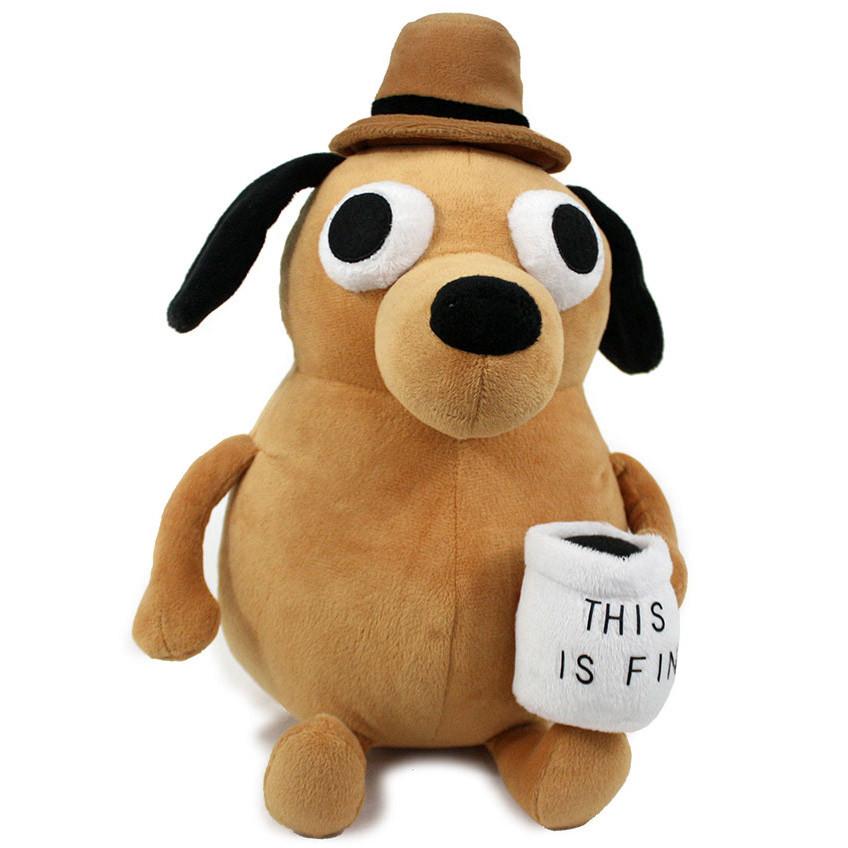 cool product plush this is fine dog - This Is Fin