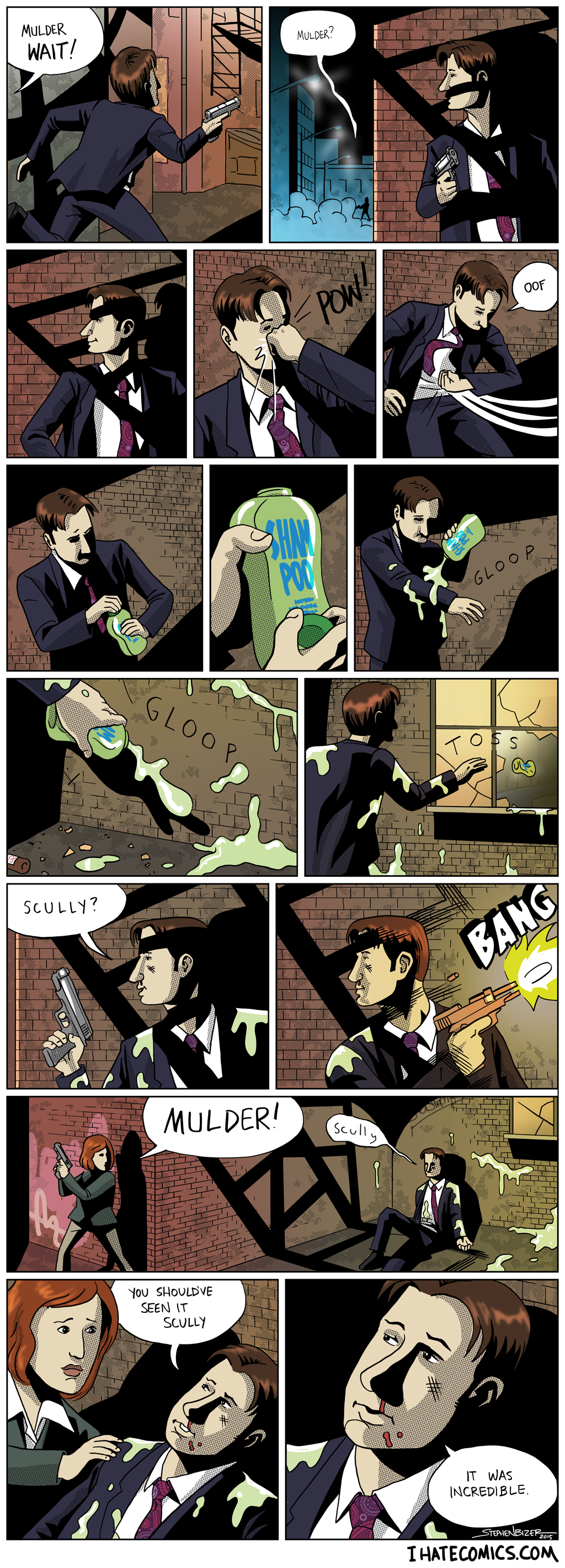 comics - Mulder!