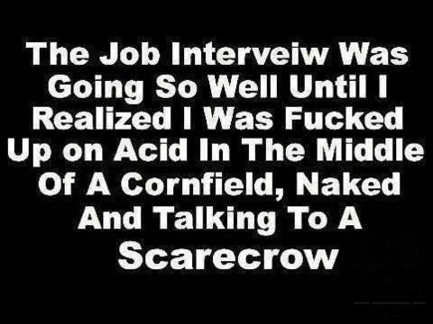 Łysica - The Job Interveiw Was Going So Well Until I Realized I Was Fucked Up on Acid In The Middle Of A Cornfield, Naked And Talking To A Scarecrow