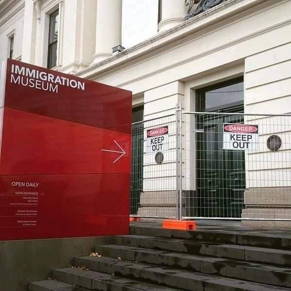 its a small museum but it really captures the australian spirit - Immigration Museum Cdanger Keep Out Keed Open Daily Nace