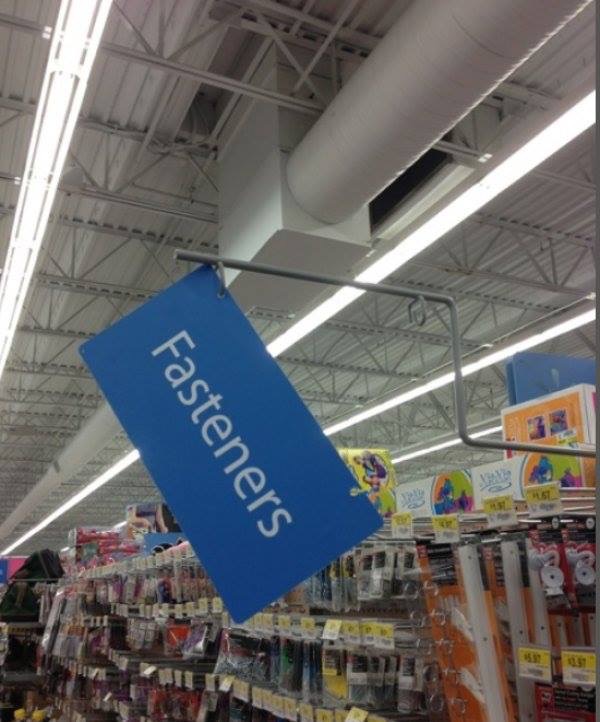 most ironic - Fasteners