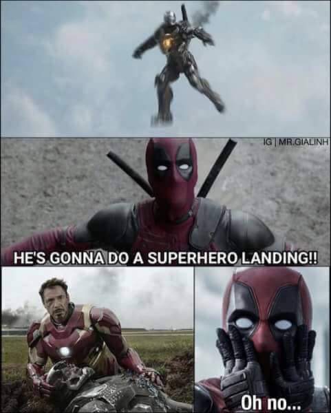 best superhero landing - Ig | Mr.Gialinh He'S Gonna Do A Superhero Landing!! Oh no...