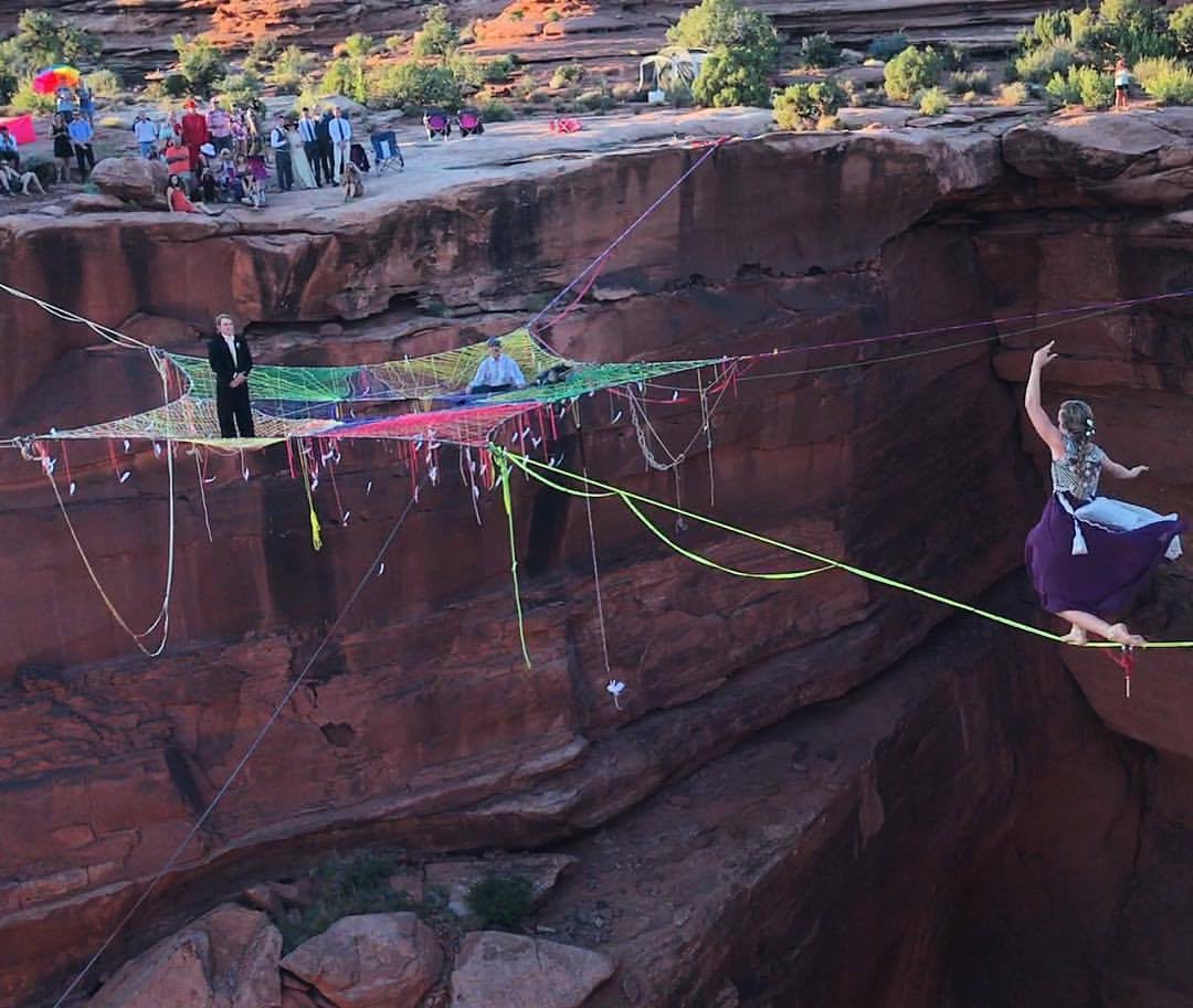 professional slackliner