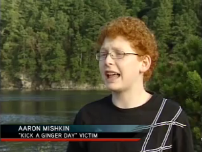 kick a ginger day - Aaron Mishkin Kick A Ginger Day Victim