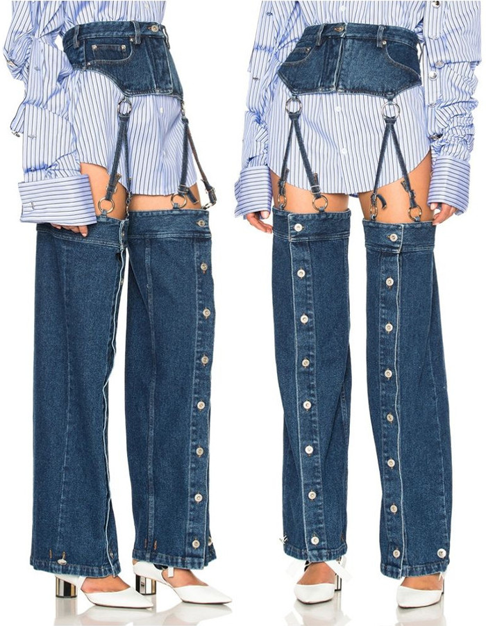 weird jeans