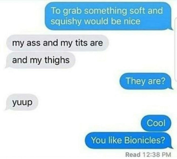 DM of dude who just wants Bionicles