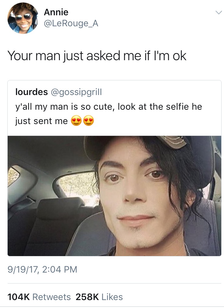 annie are you ok - Annie Your man just asked me if I'm ok lourdes y'all my man is so cute, look at the selfie he just sent me 91917,