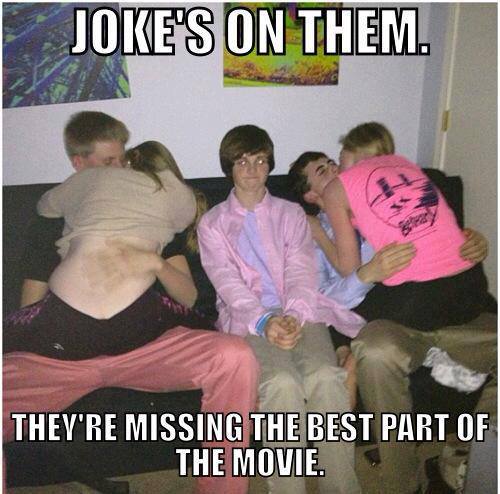 jokes on them - Joke'S On Them. They'Re Missing The Best Part Of The Movie.