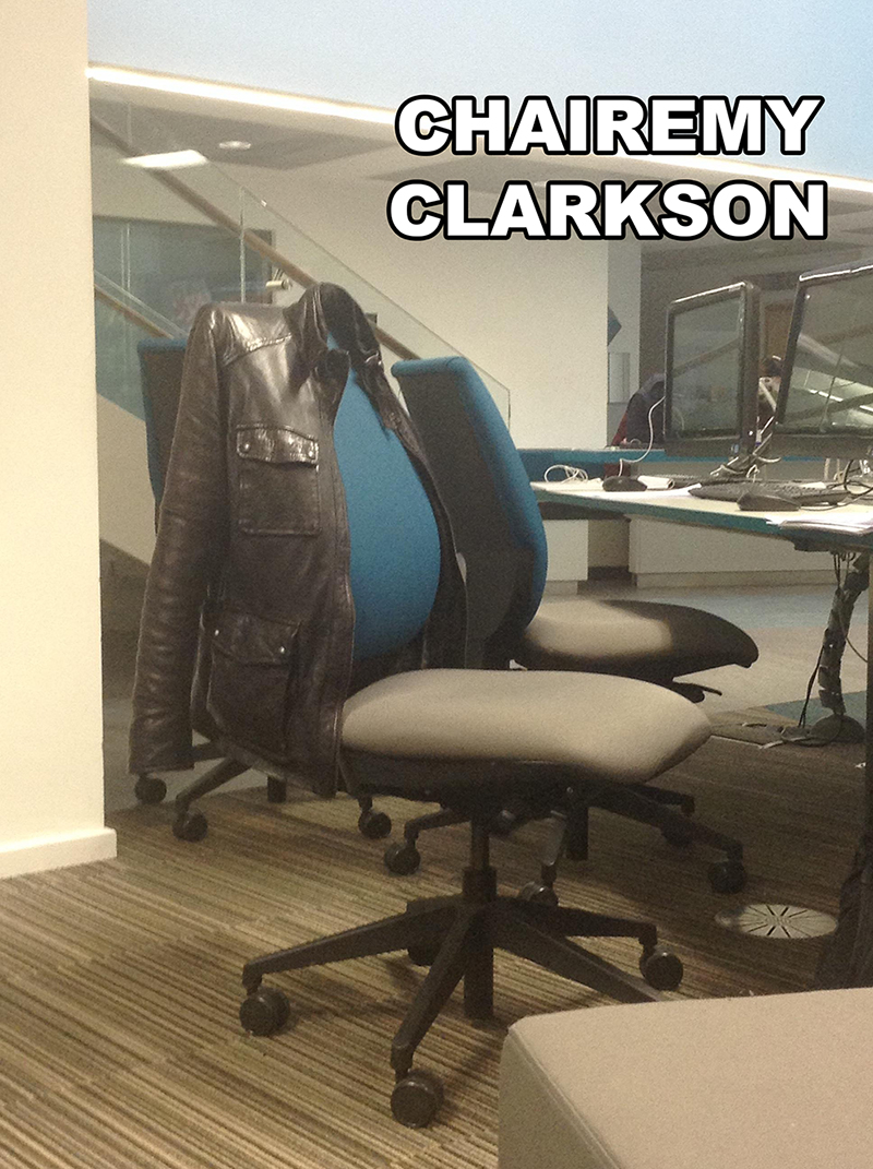 jeremy clarkson chair - Chairemy Clarkson