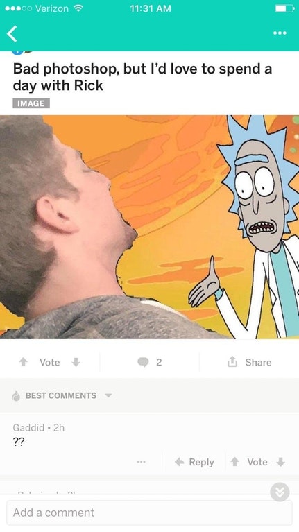 Rick and Morty Cringe