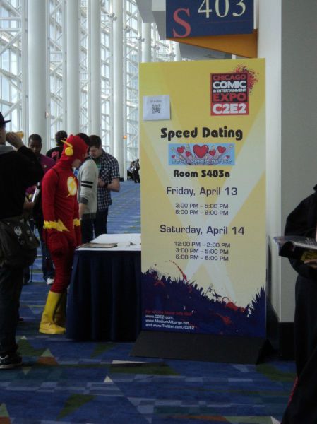 The Flash - 403 Comic C2E2 Speed Dating 30 Room S403a Friday, April 13 Saturday, April 14