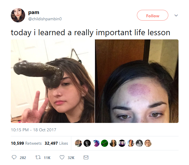 memes for life lessons - pam v today i learned a really important life lesson 10,599 32,497 90 0 00209 282 ? 11K 32K