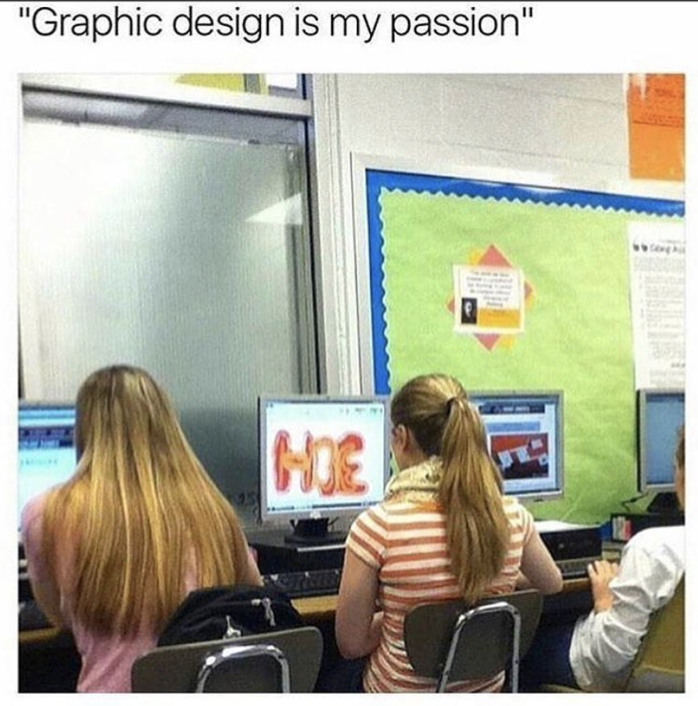 graphic design is my passion hoe - "Graphic design is my passion" Ms