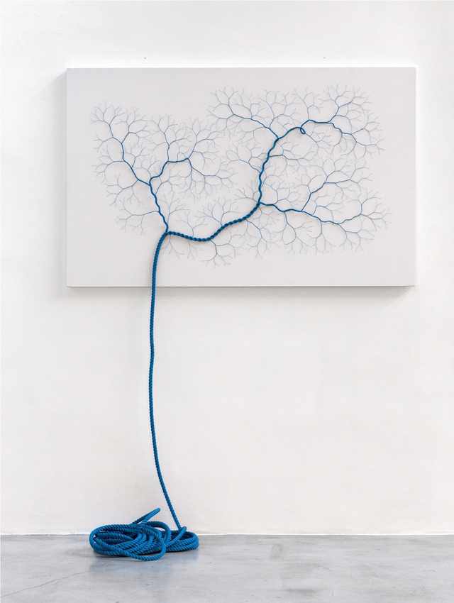 unraveled rope art