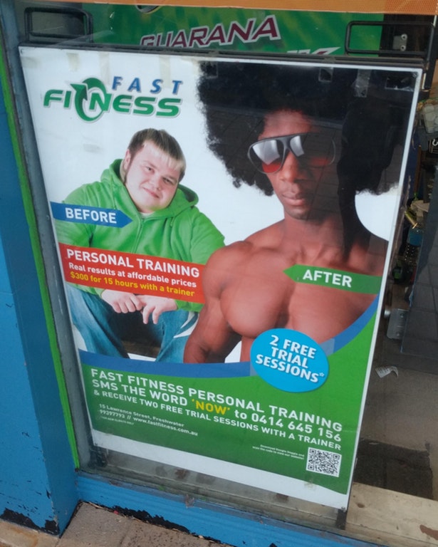 cringe poster - Pliarana Fidas Before Personal Training Real results at affordable prices $300 for 15 hours with a trainer After 2 Free Trial Sessions Fast Fitness Personal Training Sms The Word 'Now to 0414 645 136 Receive Two Free Trial Sessions With A 