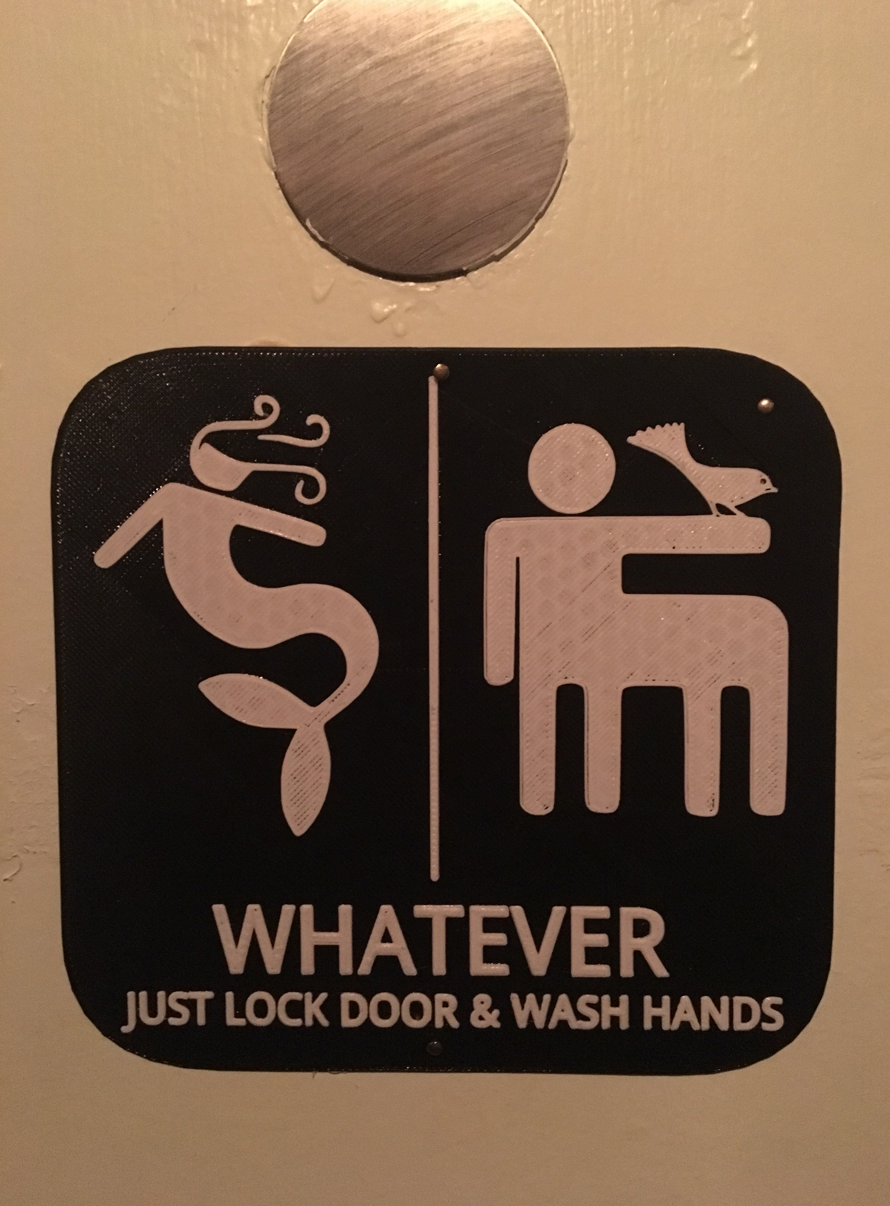whatever you are just wash your hands - Whatever Just Lock Door & Wash Hands