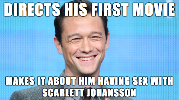 funny celebrity sex memes - Directs His First Movie Makes It About Him Having Sex With Scarlett Johansson